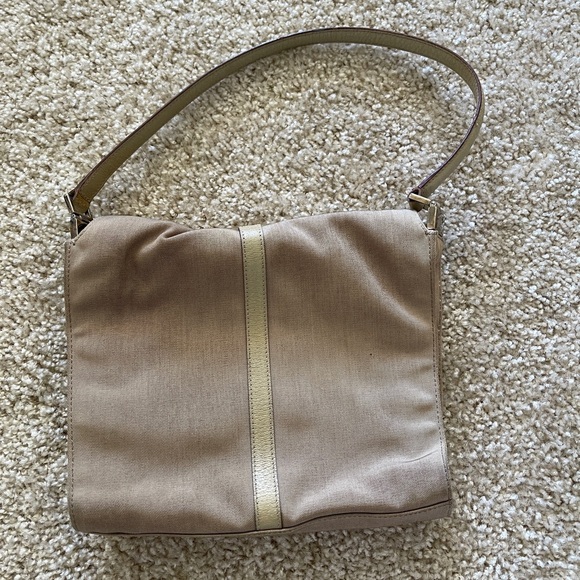 Vintage Gucci Canvas Shoulder Bag - Picture 2 of 9